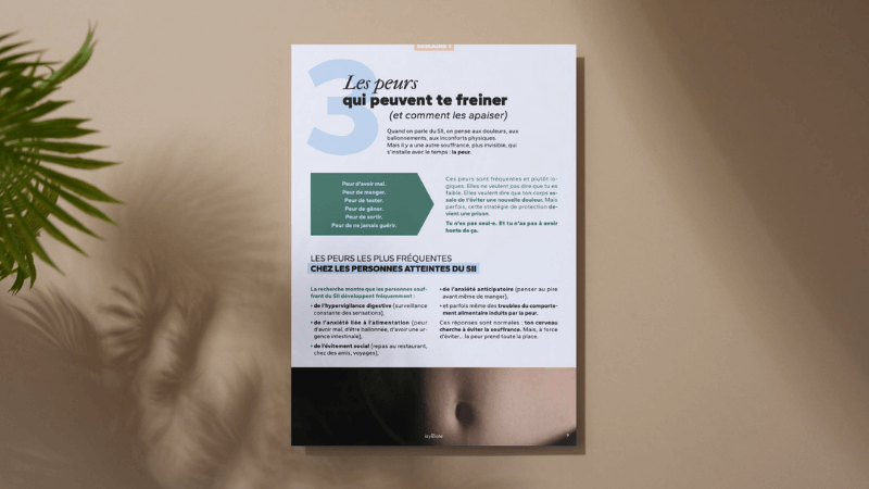 Contenu du Guide fodmap sur les peurs liées à l'alimentation