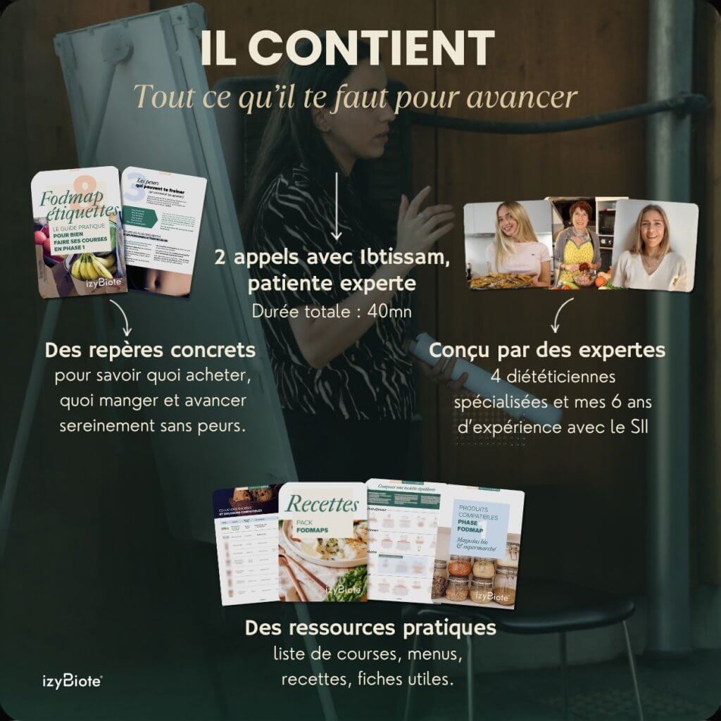 contenu du pack fodmap